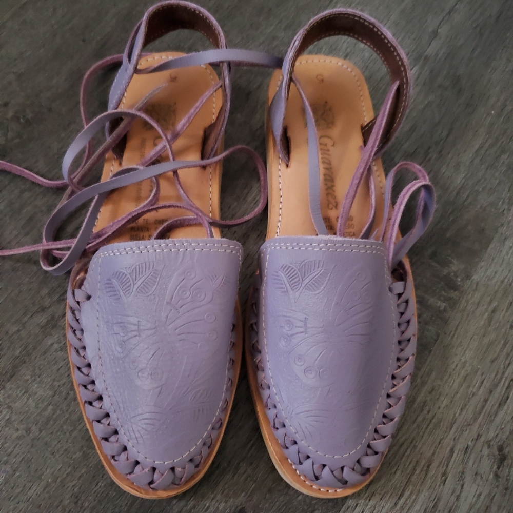 Lace up Huaraches